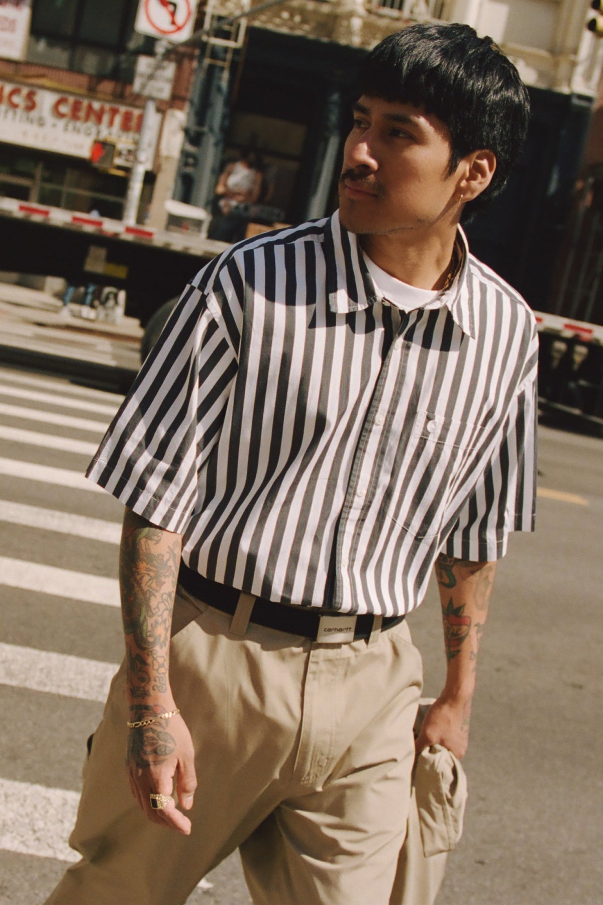 Carhartt WIP Value | Short Sleeve Royce Stripe Shirt
