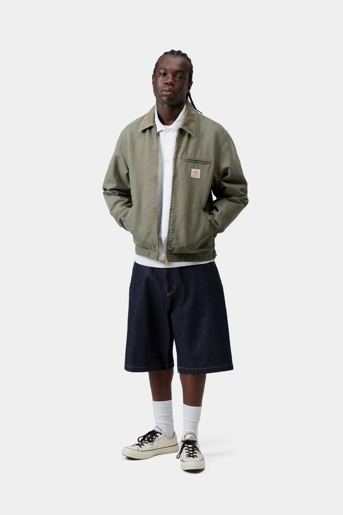 Carhartt WIP Hot Sale | Detroit Jacket (Spring) - Stone Canvas