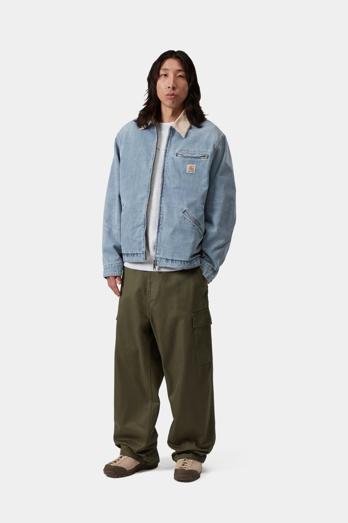 Carhartt WIP Everyday | OG Detroit Jacket - Camano Denim (Spring)