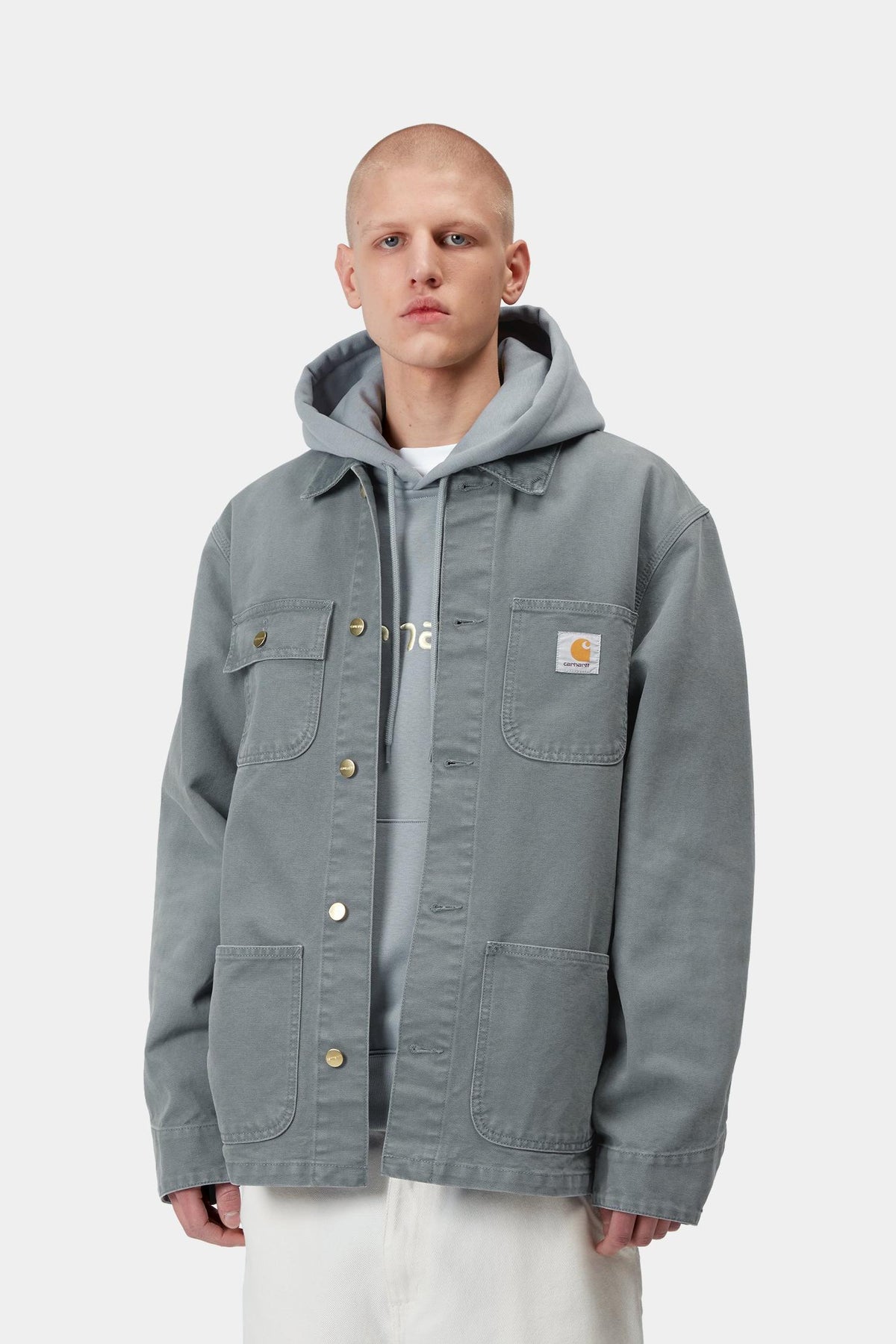 Carhartt WIP Best Seller | Michigan Coat (Spring) - Stone Canvas