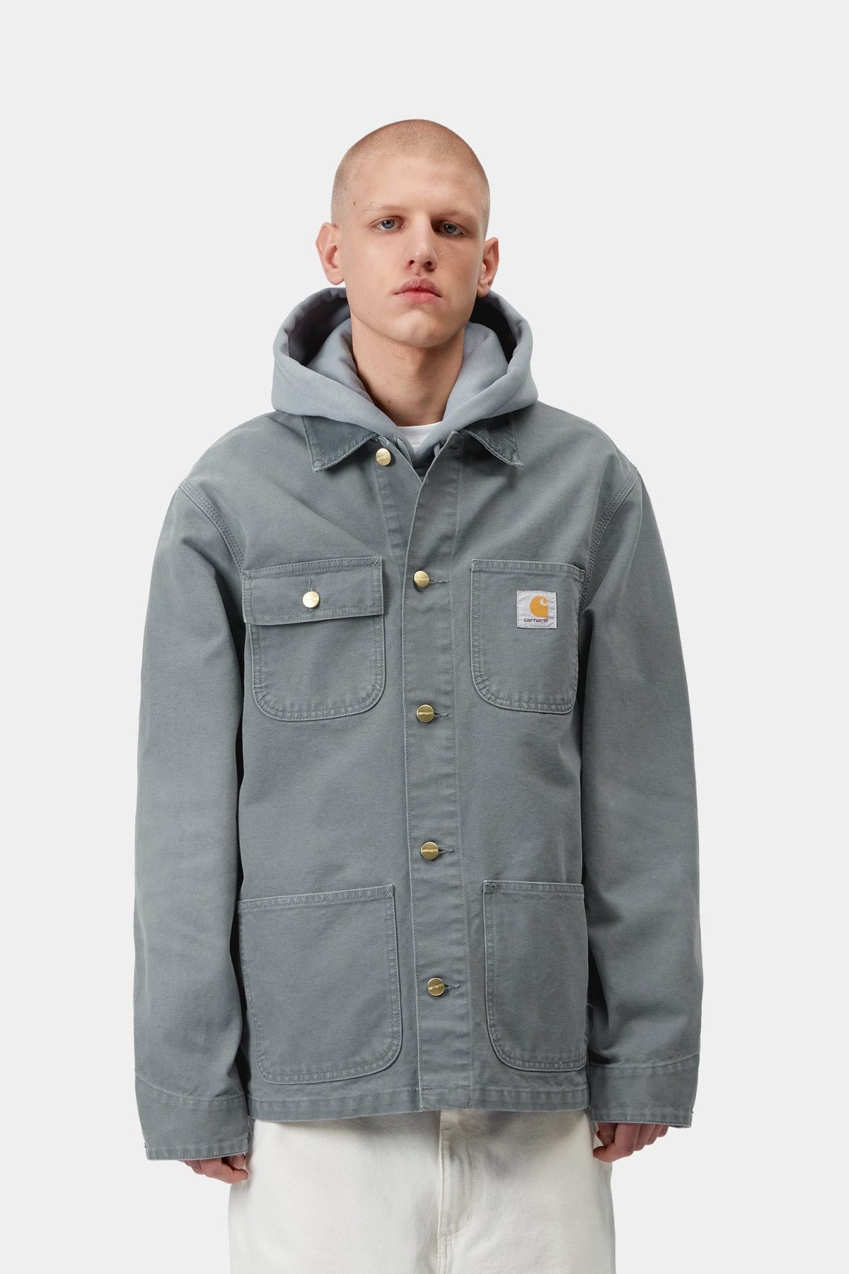 Carhartt WIP Best Seller | Michigan Coat (Spring) - Stone Canvas
