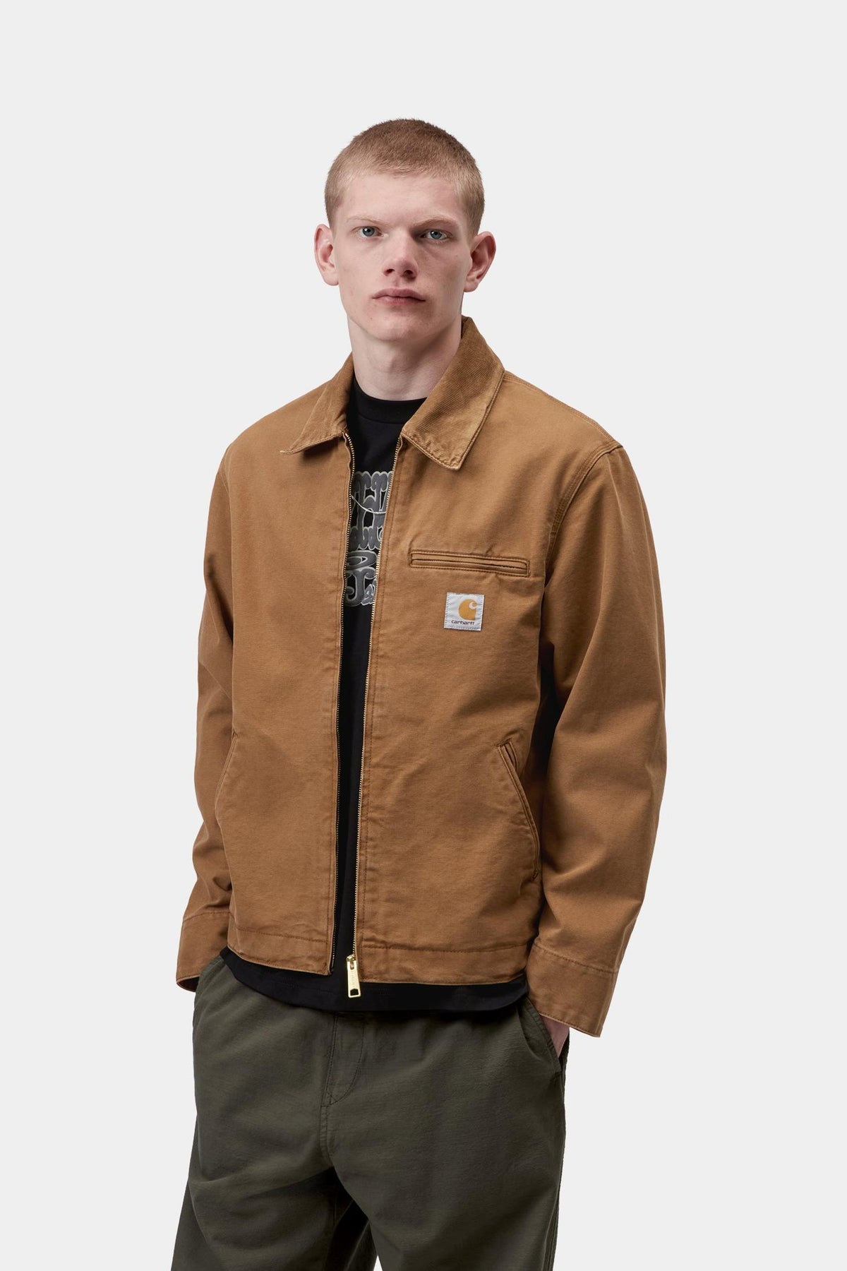 Carhartt WIP Value | Detroit Jacket (Spring) - Stone Canvas