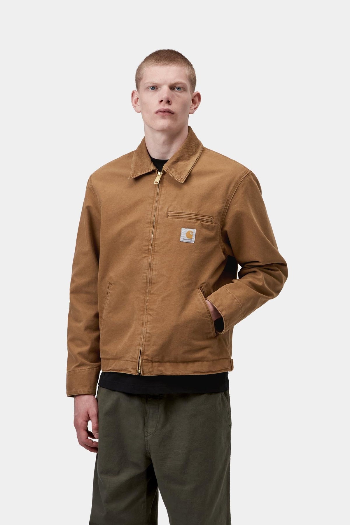 Carhartt WIP Value | Detroit Jacket (Spring) - Stone Canvas