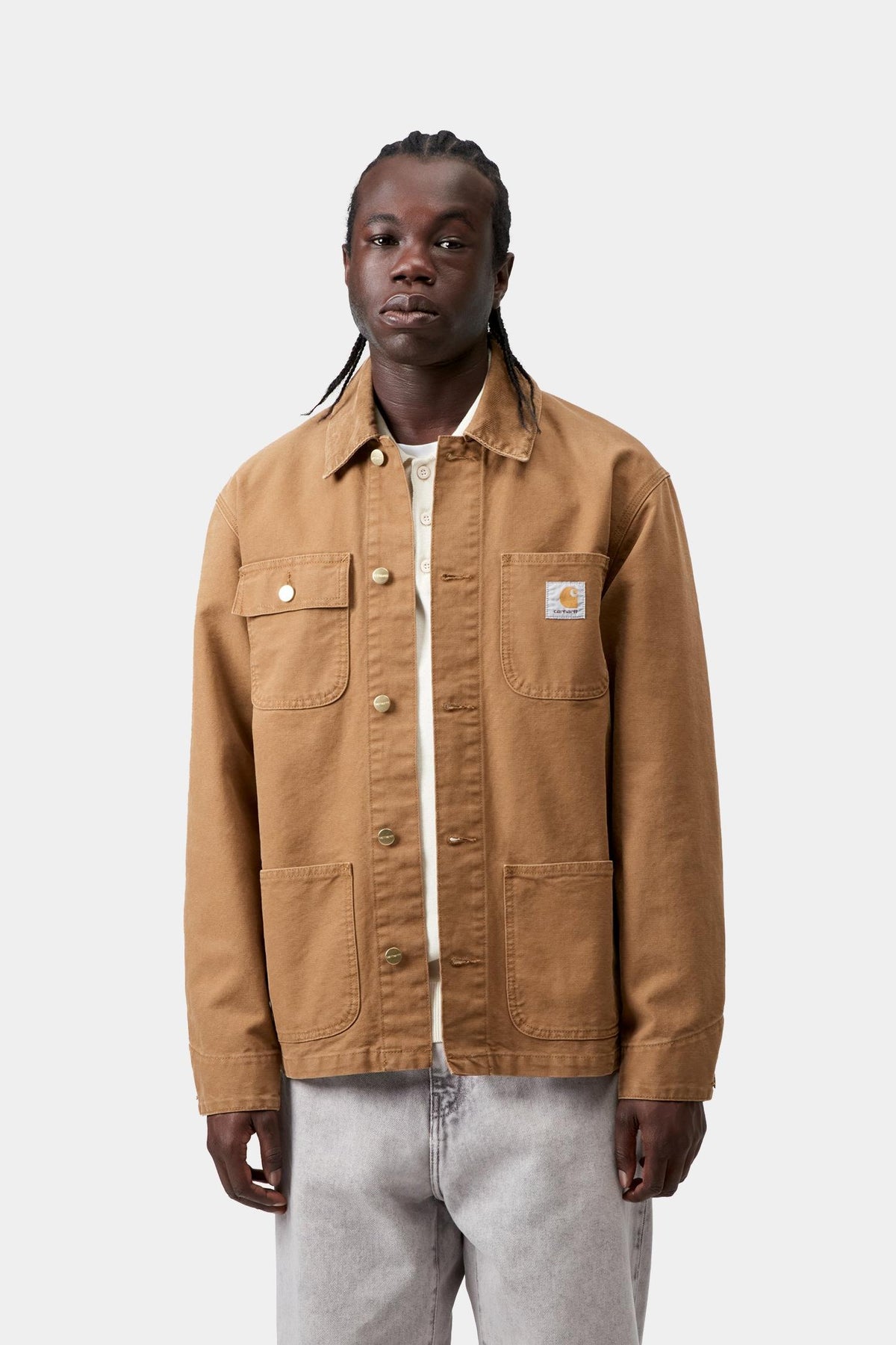Carhartt WIP Value | Michigan Coat (Spring) - Stone Canvas