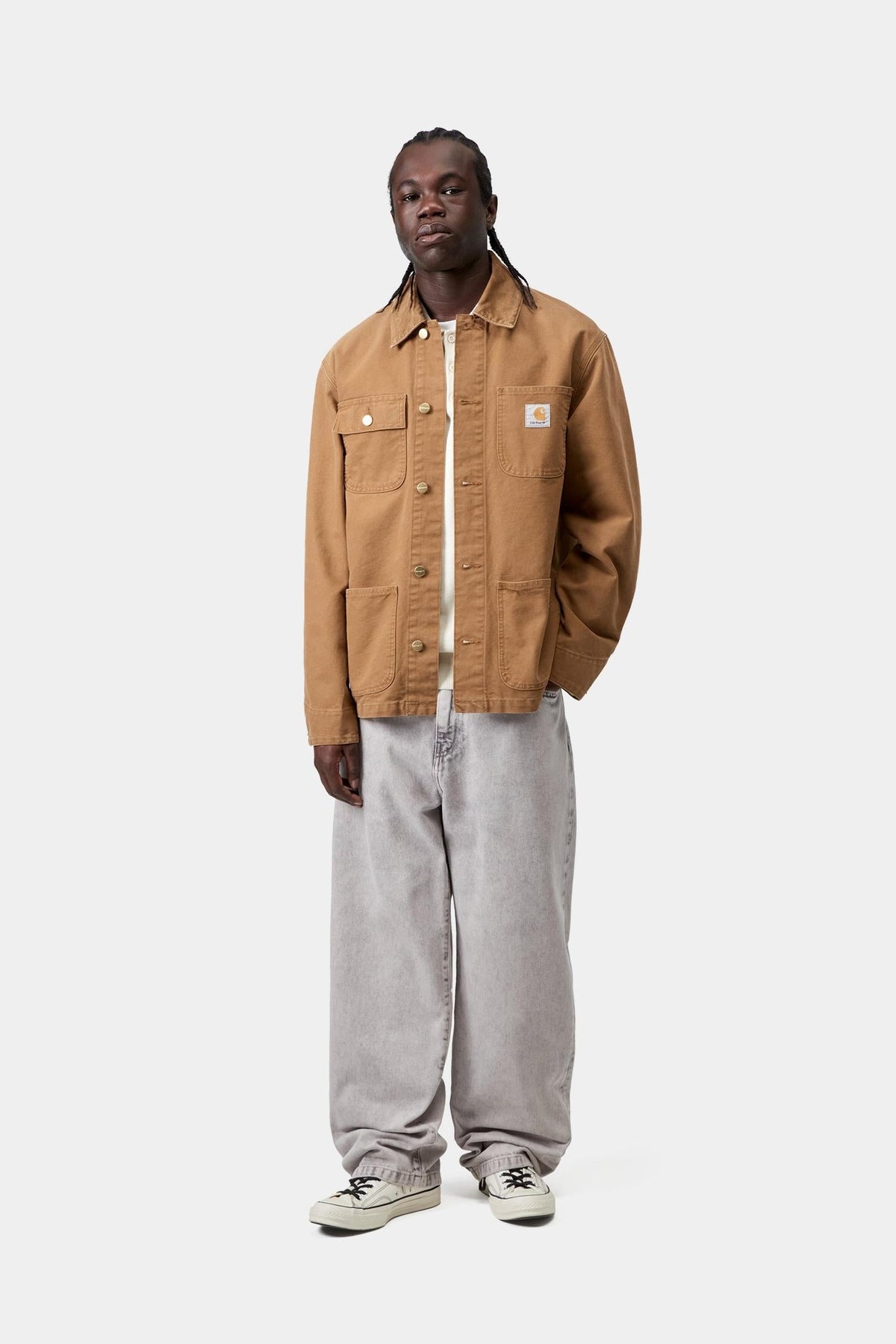 Carhartt WIP Value | Michigan Coat (Spring) - Stone Canvas