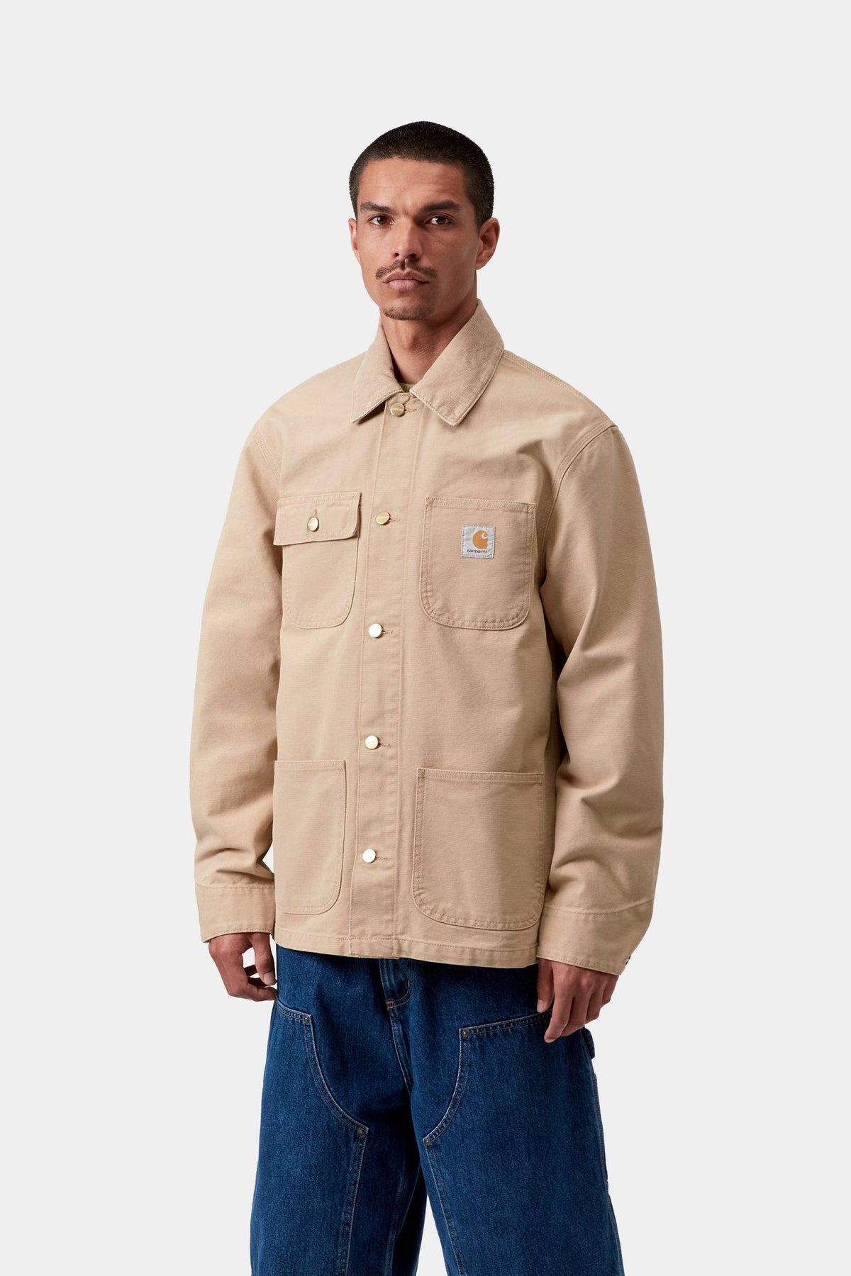 Carhartt WIP Essential | Michigan Coat (Spring) - Stone Canvas