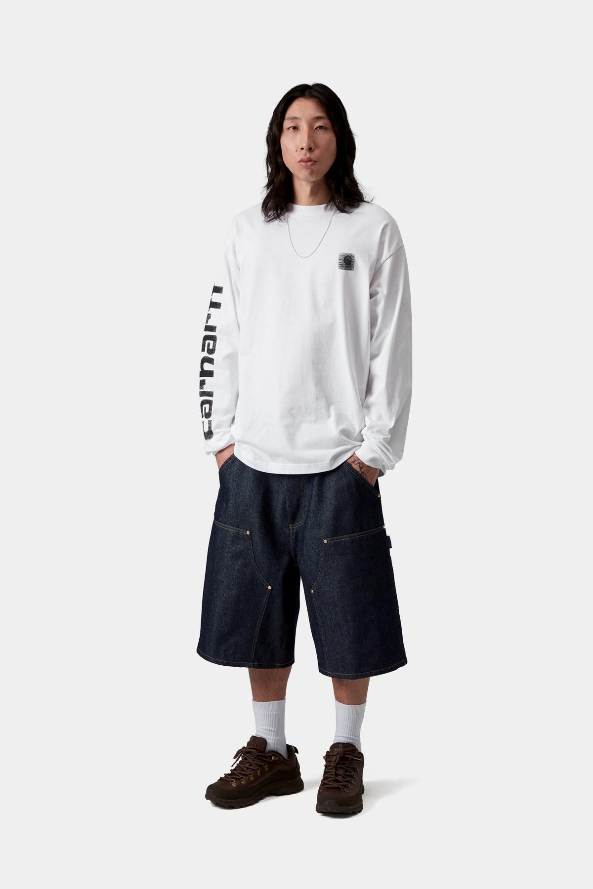 Carhartt WIP Exclusive | Long Sleeve Archive Script T-Shirt