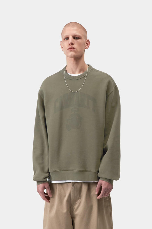 Carhartt WIP Classic | Faded Pond Corps Sweatshirt