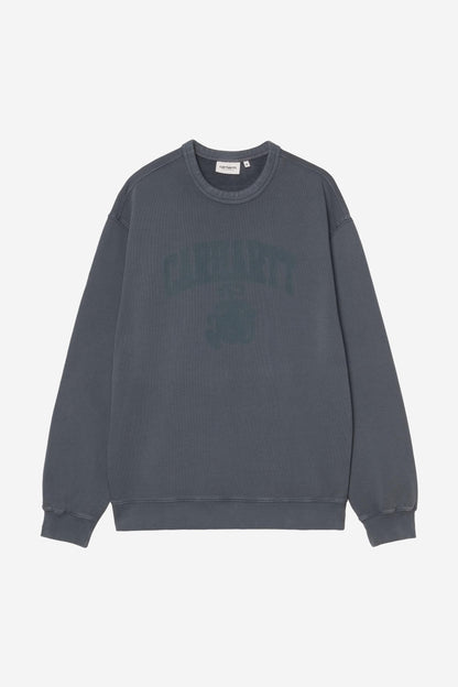 Carhartt WIP Premium | Faded Pond Corps Sweatshirt