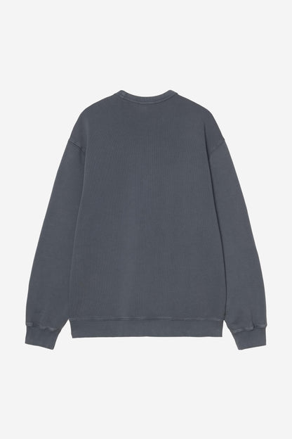 Carhartt WIP Premium | Faded Pond Corps Sweatshirt