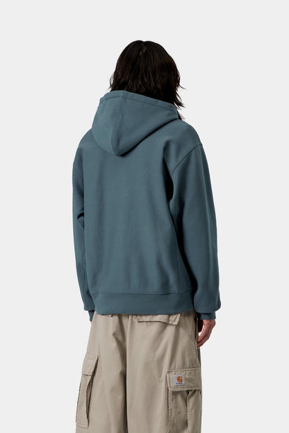 Carhartt WIP Signature | Hooded American Script Sweatshirt