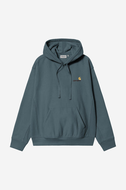 Carhartt WIP Signature | Hooded American Script Sweatshirt