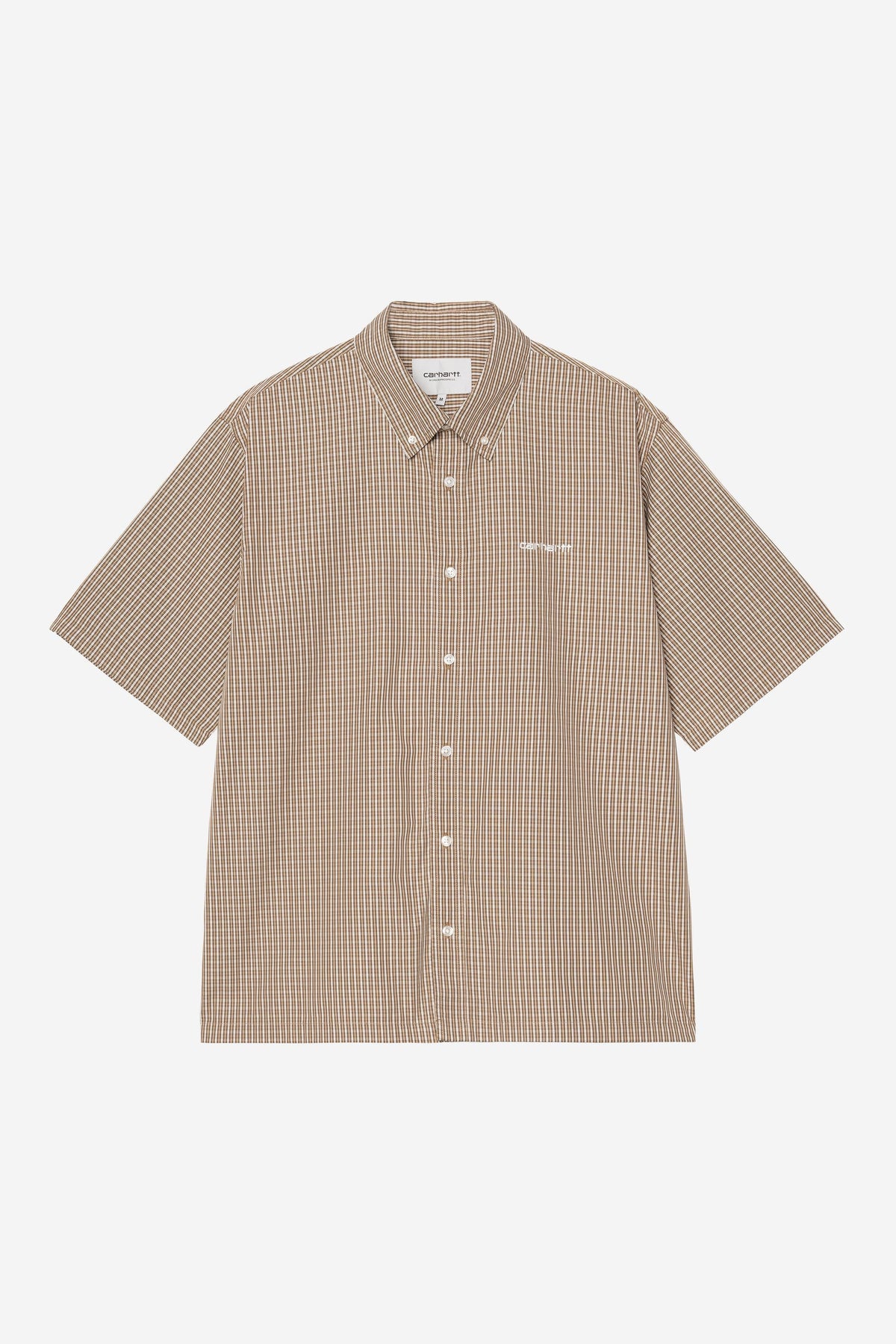 Carhartt WIP New | Short Sleeve Groff Check Shirt