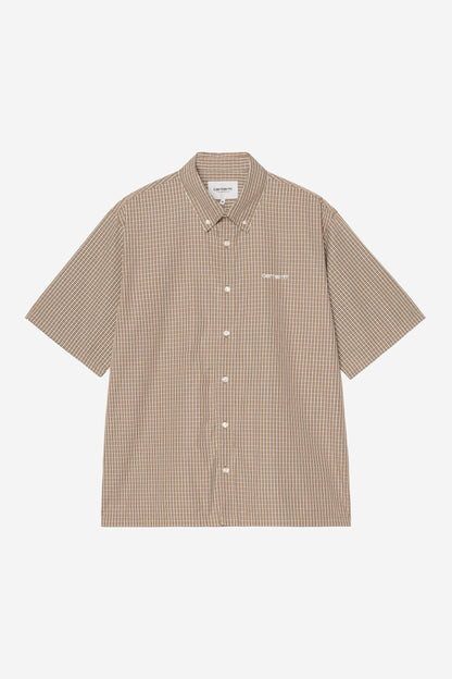 Carhartt WIP New | Short Sleeve Groff Check Shirt