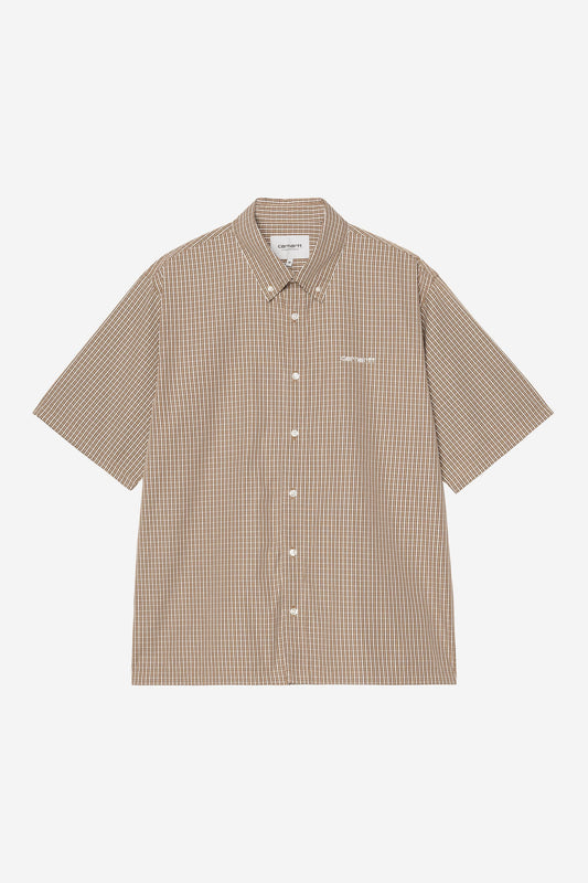 Carhartt WIP New | Short Sleeve Groff Check Shirt