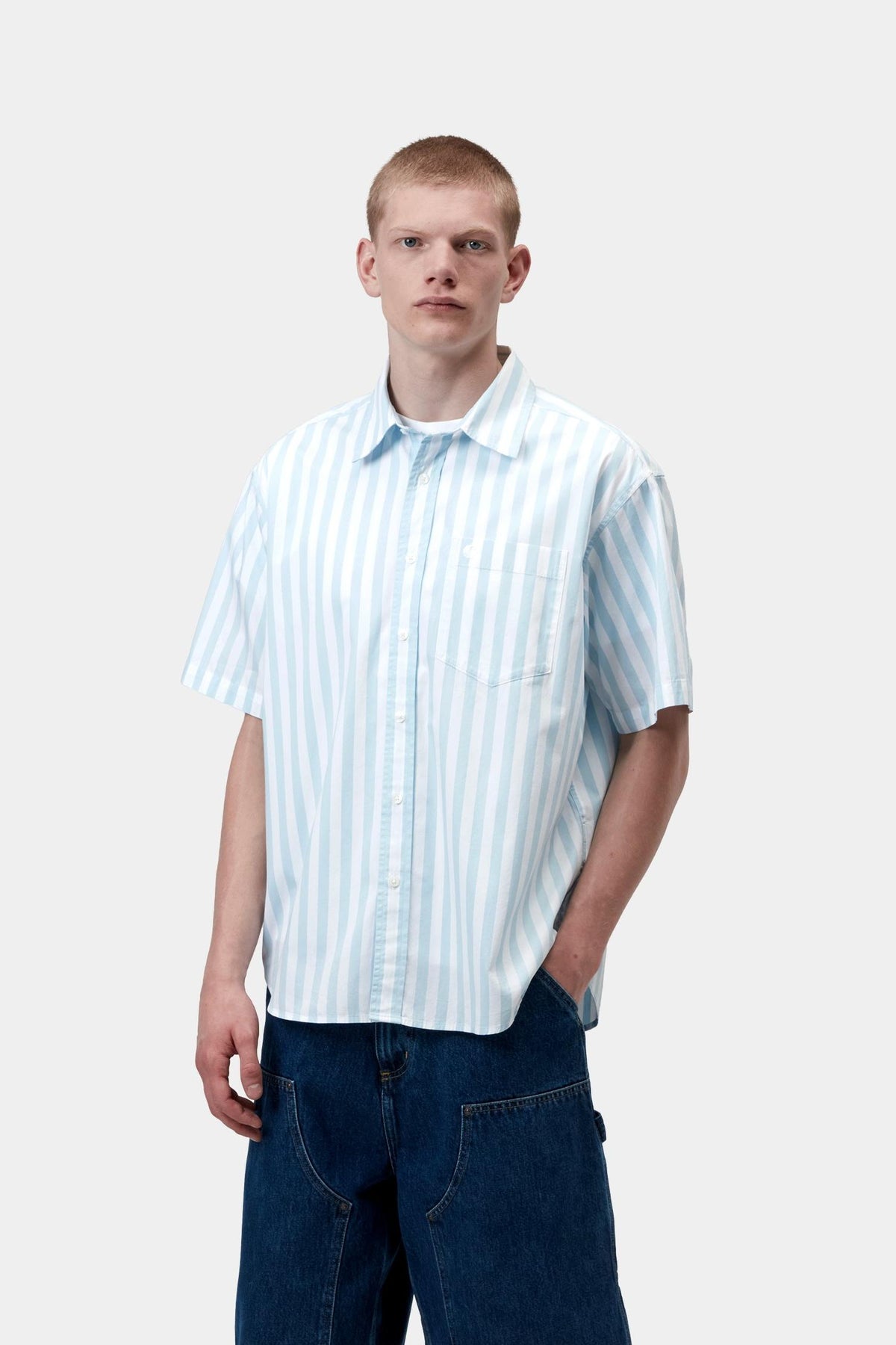 Carhartt WIP Essential | Short Sleeve Royce Stripe Shirt