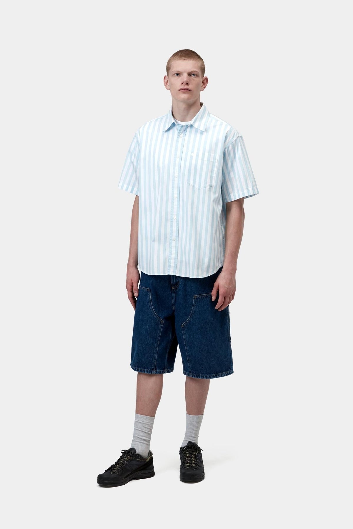 Carhartt WIP Essential | Short Sleeve Royce Stripe Shirt