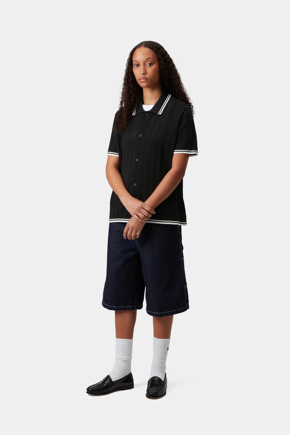 Carhartt WIP Smart Buy | Women's Short Sleeve Ramsey Knit Shirt