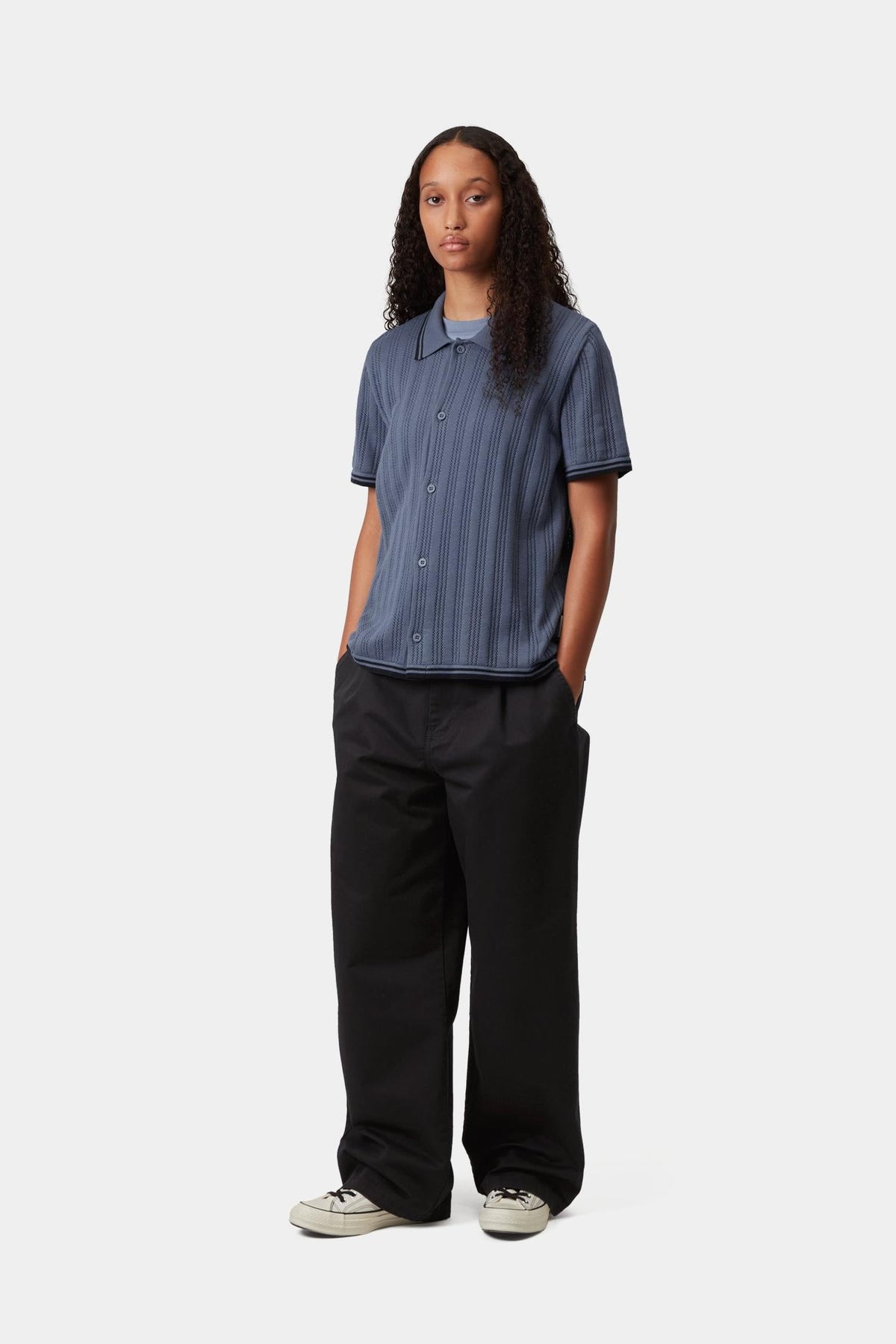 Carhartt WIP Hot Sale | Women's Short Sleeve Ramsey Knit Shirt