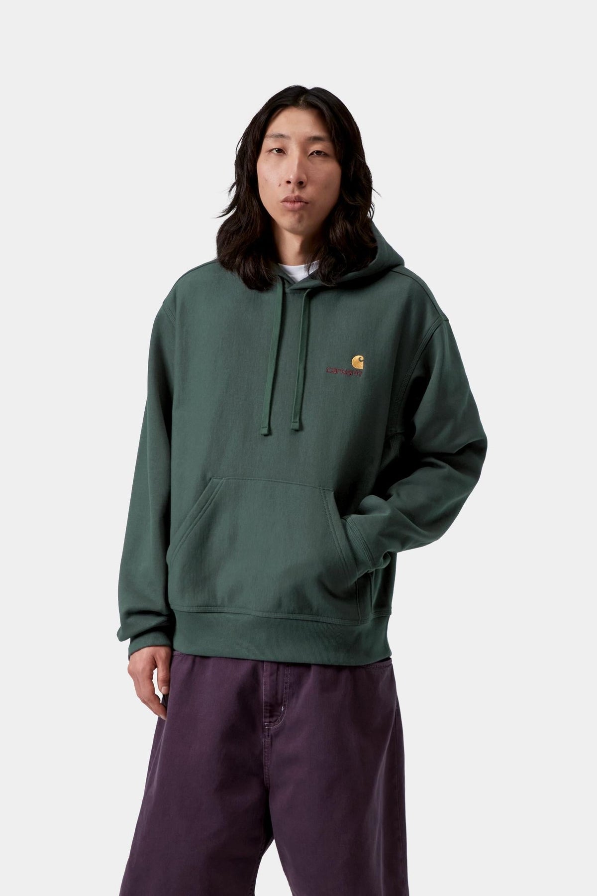 Carhartt WIP Quality | Hooded American Script Sweatshirt