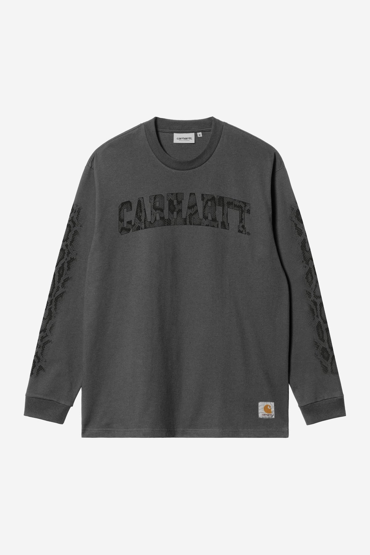 Carhartt WIP Top Pick | Long Sleeve Camo Snake T-Shirt