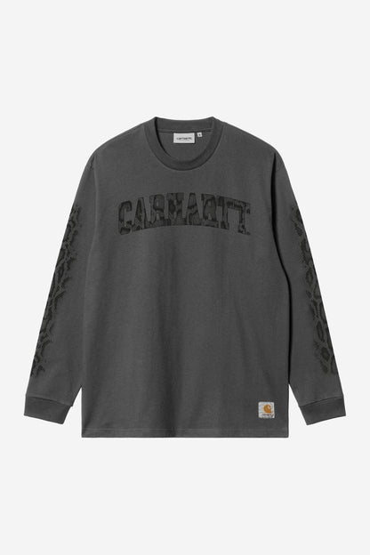 Carhartt WIP Top Pick | Long Sleeve Camo Snake T-Shirt