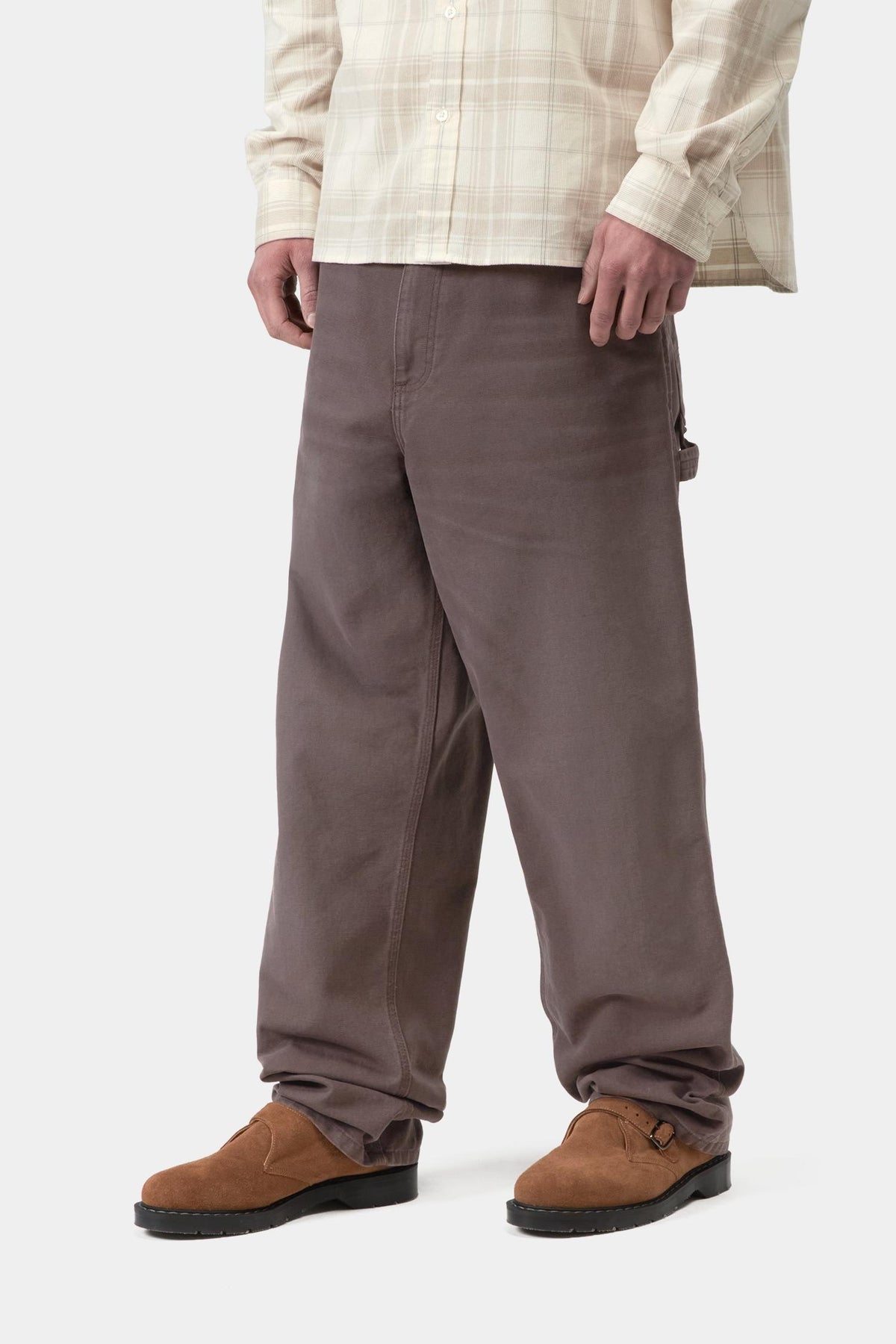 Carhartt WIP Latest | Single Knee Pant - Stone Canvas
