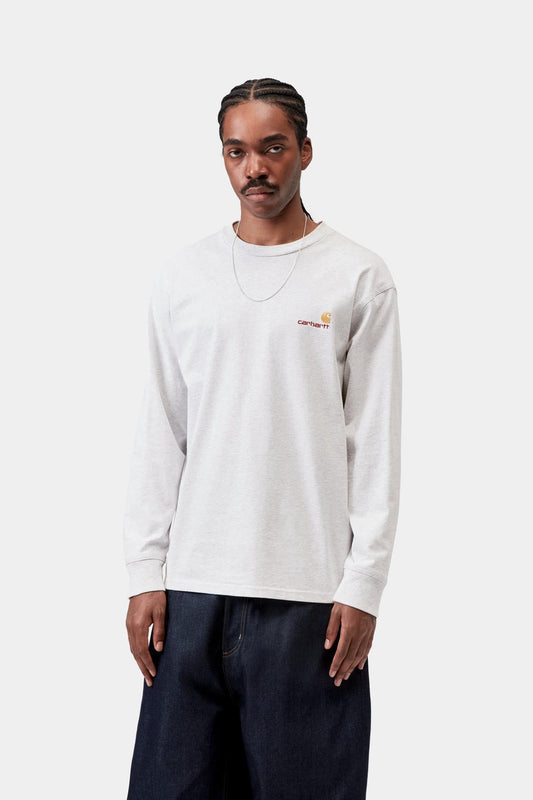 Carhartt WIP New | American Script Long Sleeve T-Shirt