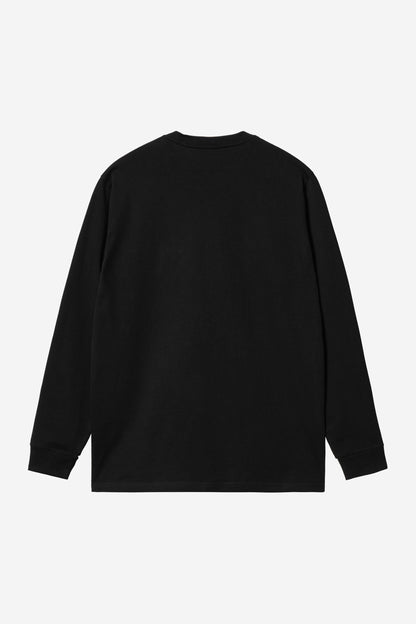 Carhartt WIP Discount | American Script Long Sleeve T-Shirt