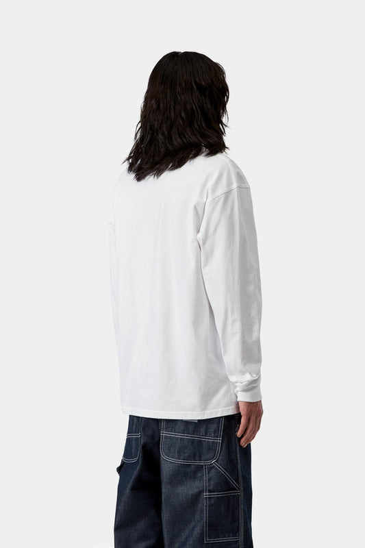 Carhartt WIP Deals | American Script Long Sleeve T-Shirt