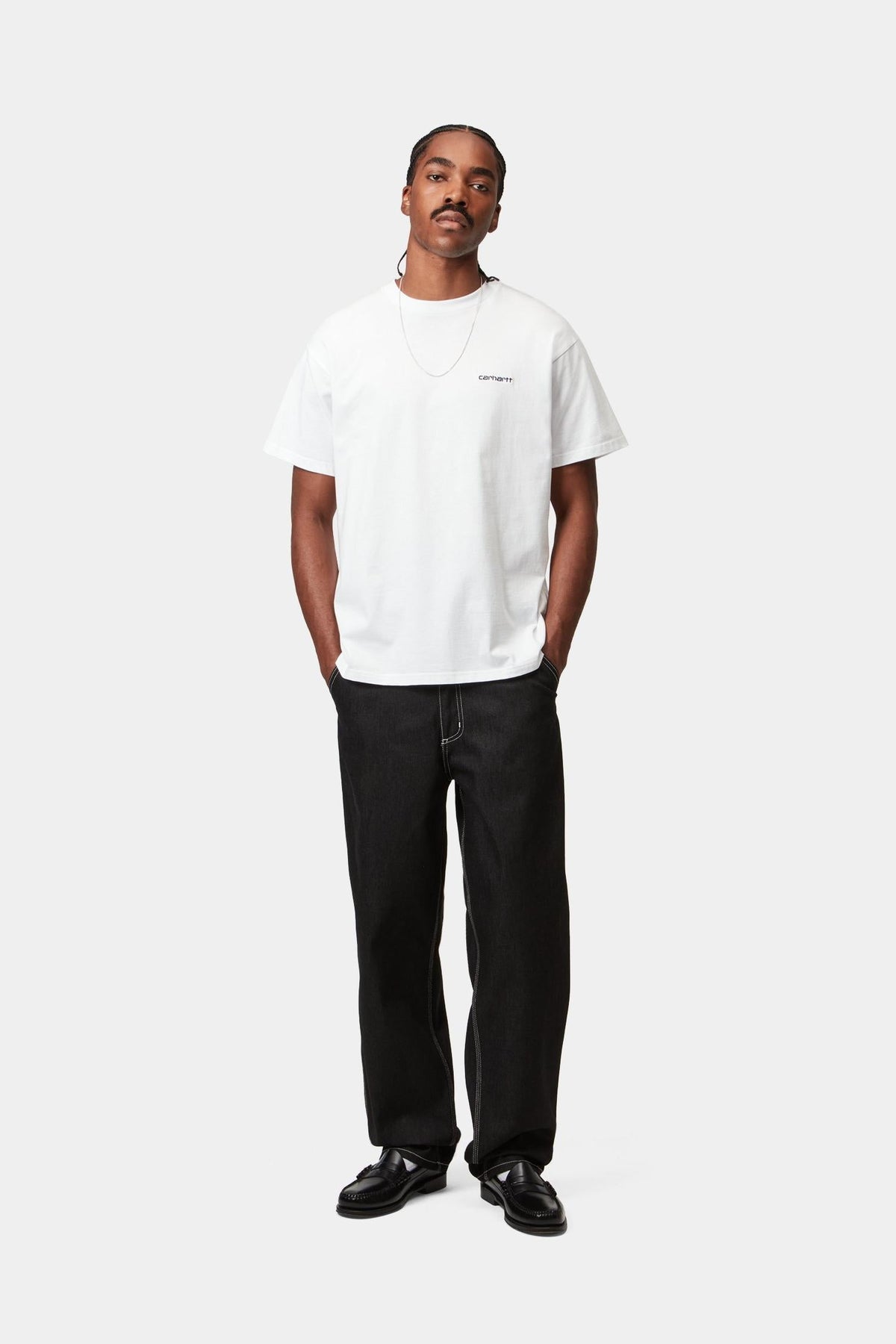 Carhartt WIP Popular | Script Embroidery T-Shirt