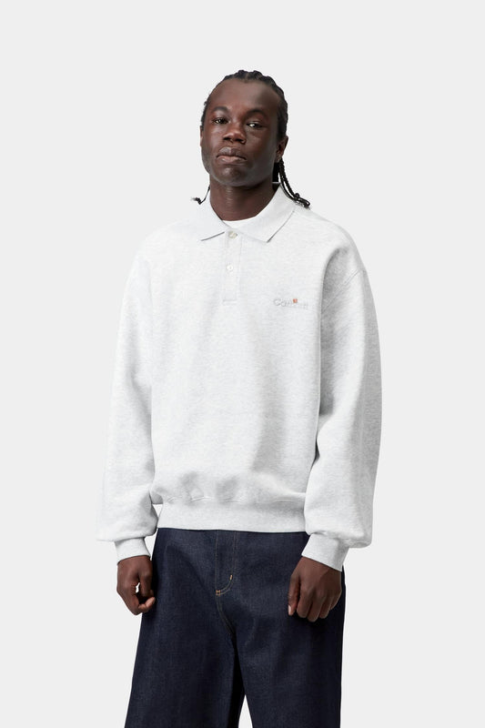 Carhartt WIP Customer Favorite | WIP Label Polo Sweatshirt