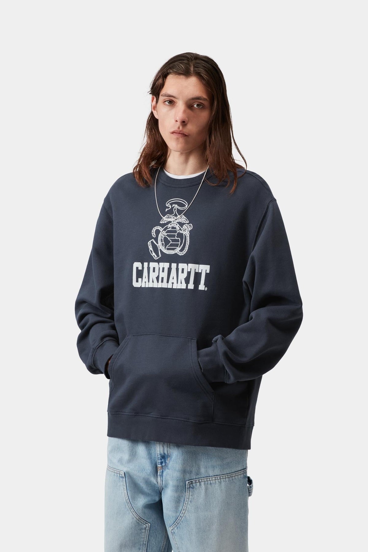 Carhartt WIP Sale | Pond Corps Sweatshirt