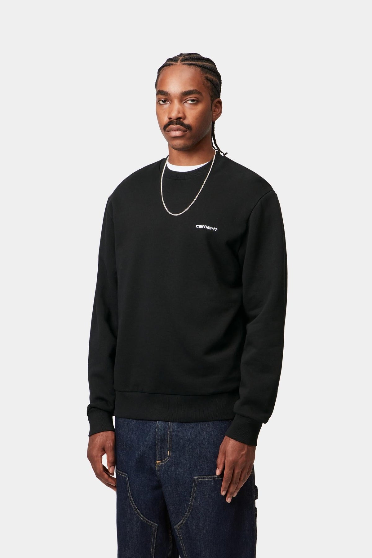 Carhartt WIP Discount | Script Embroidery Sweatshirt