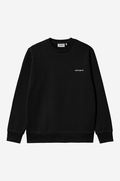 Carhartt WIP Discount | Script Embroidery Sweatshirt