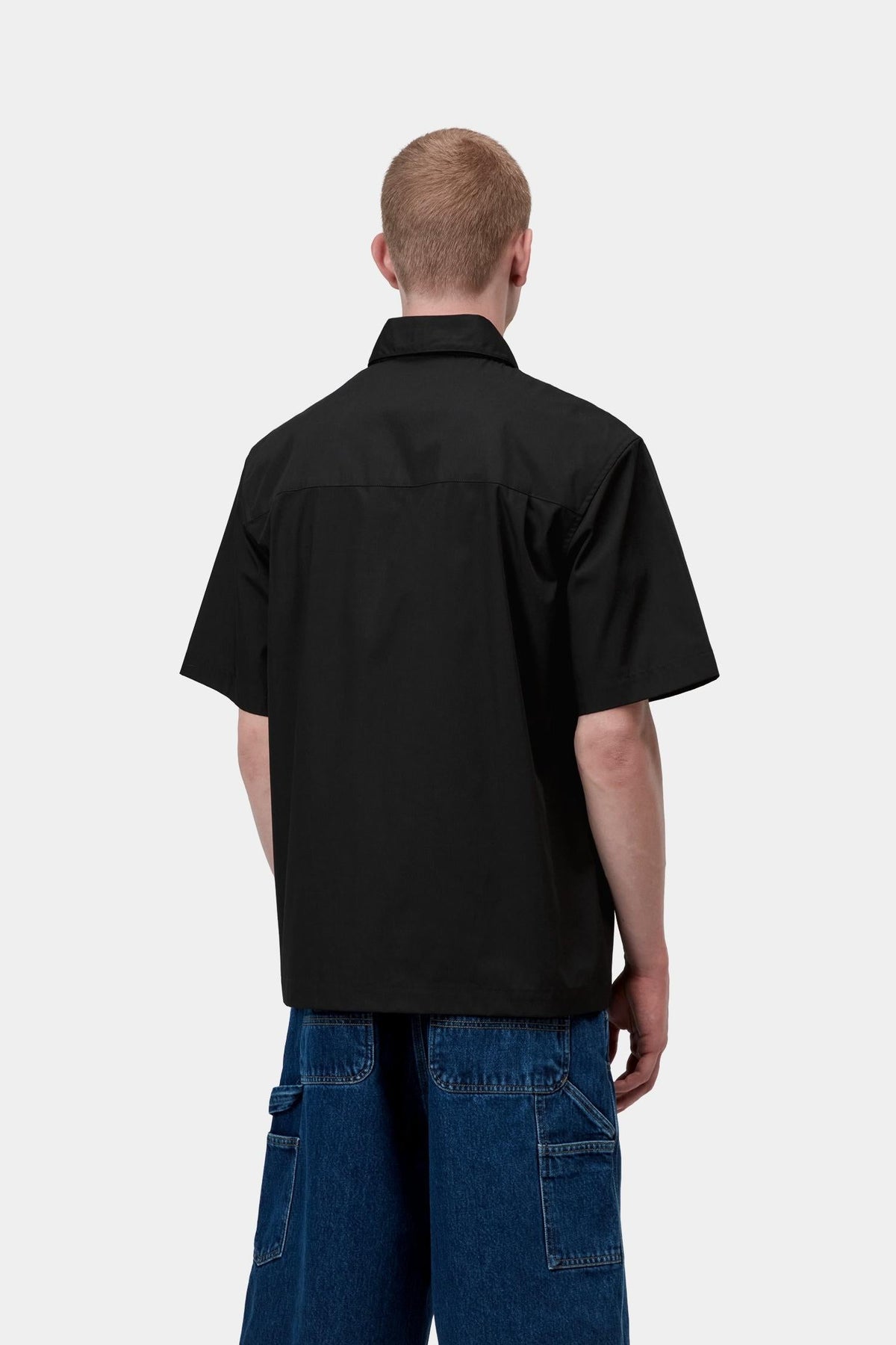 Carhartt WIP Trending | Short Sleeve Postal Zip Shirt