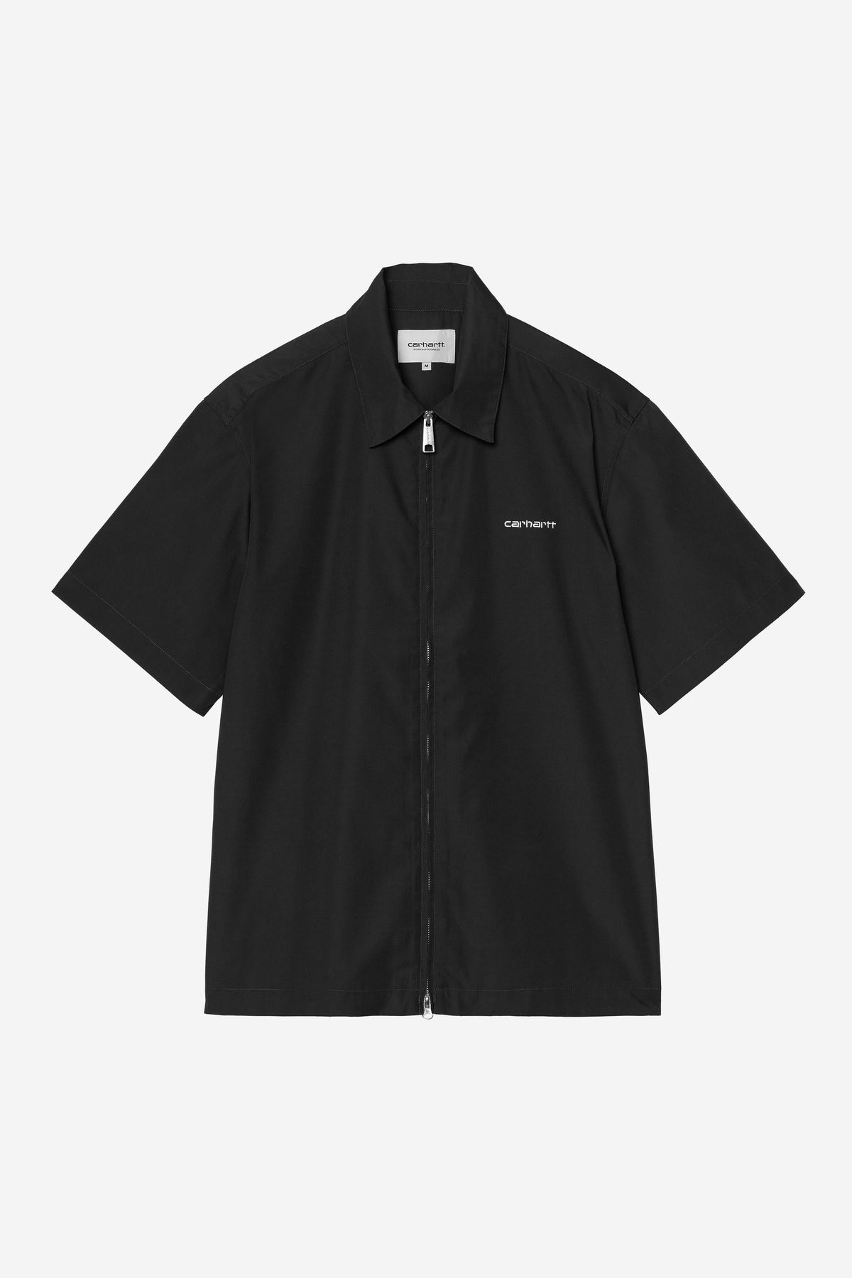 Carhartt WIP Trending | Short Sleeve Postal Zip Shirt